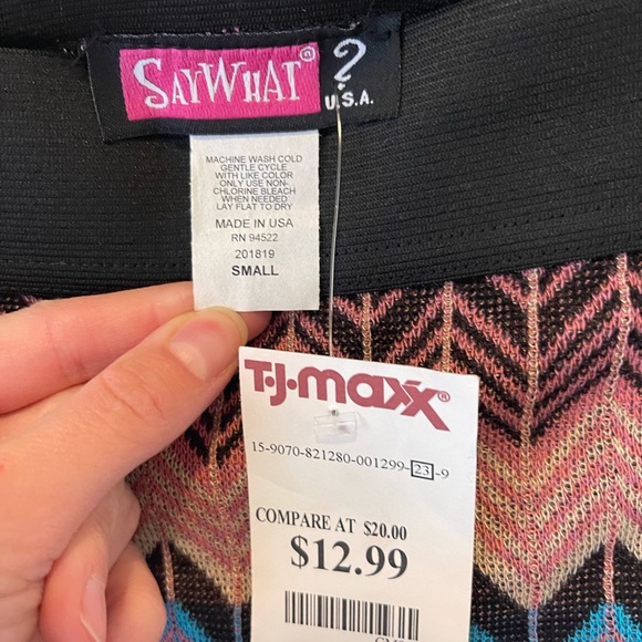 Say What Mini Skirt - Picture 3 of 3